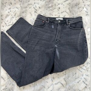Abercrombie Curve Love 90s straight Jean